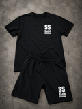 Men’s SS Logo Set – Black/White