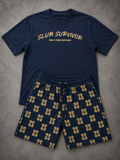 Men’s Signature Monogram Set – Black/Golden Yellow